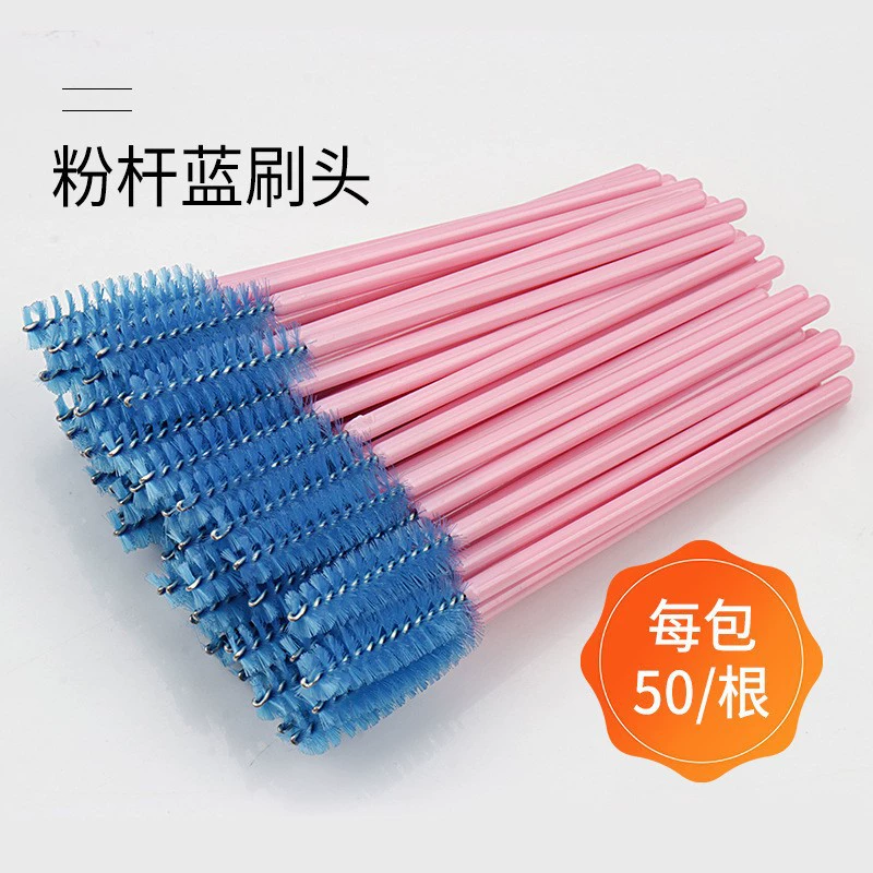 Disposable brush for eyelashes, curly false eyelashes for extension