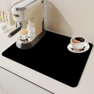 Coffee Machine Water Absorbent Mat Kitchen Dishes and Dish Bar Drain Mat Water Cup Drying Mat Dining Table Table Top Dispable Heat Insulation Mat