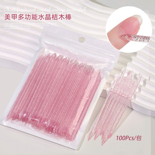 Source nail art crystal point drill stick nail stick acrylic sign double head dead skin push double head point flower stick point drill stick