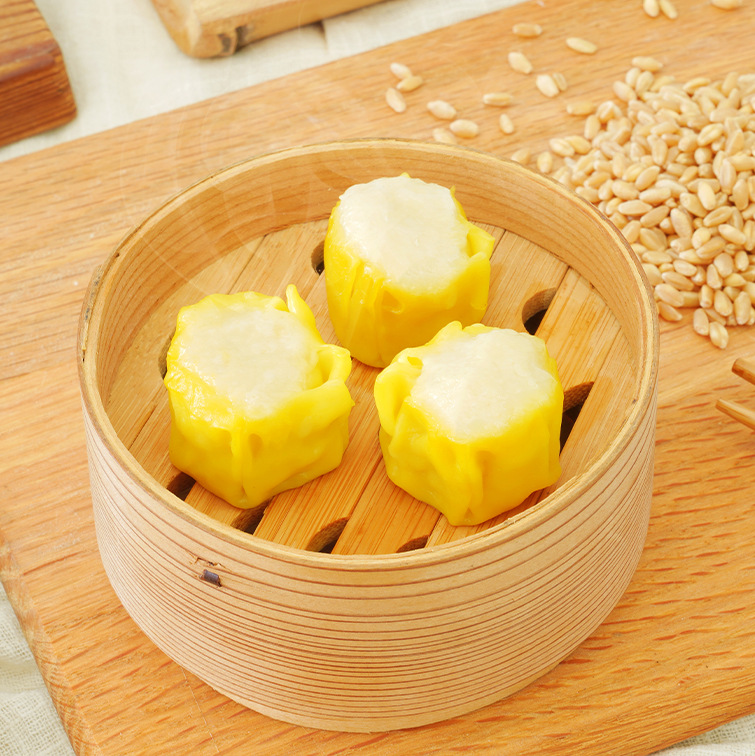 Fish Paste Siu Mai 500g Seafood Snack Fresh Balls Frozen Semi-Finished Food Breakfast and Afternoon Tea Ingredient Wholesale