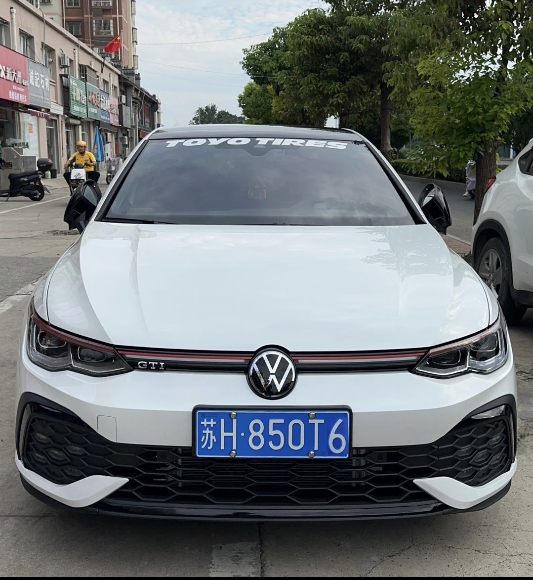 Applicable Golf 8 fangs 8Rline 8gti fangs modified front shovel front lip tail lip rear lip CS surround kit