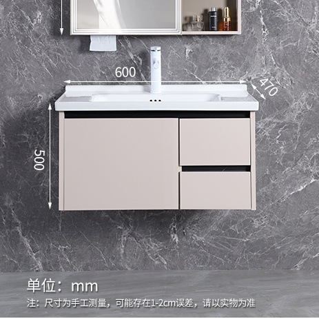 60 gabinete de cerámica + grifo