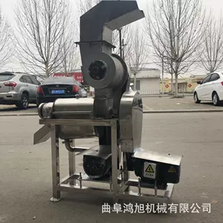 沙棘打浆蓝莓螺旋挤汁机 0.5吨番茄不锈钢压榨果汁机 纯果汁生产