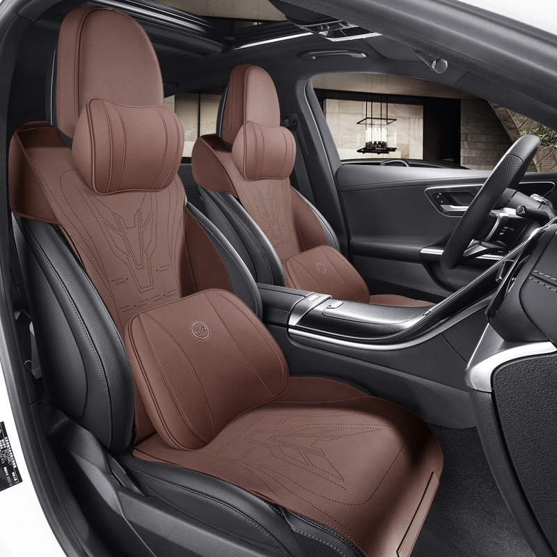 ベンツc200l/c260l自動車座布団glc級専用の半包が毛皮の鞍をひっくり返して通気穴を開けます。|undefined