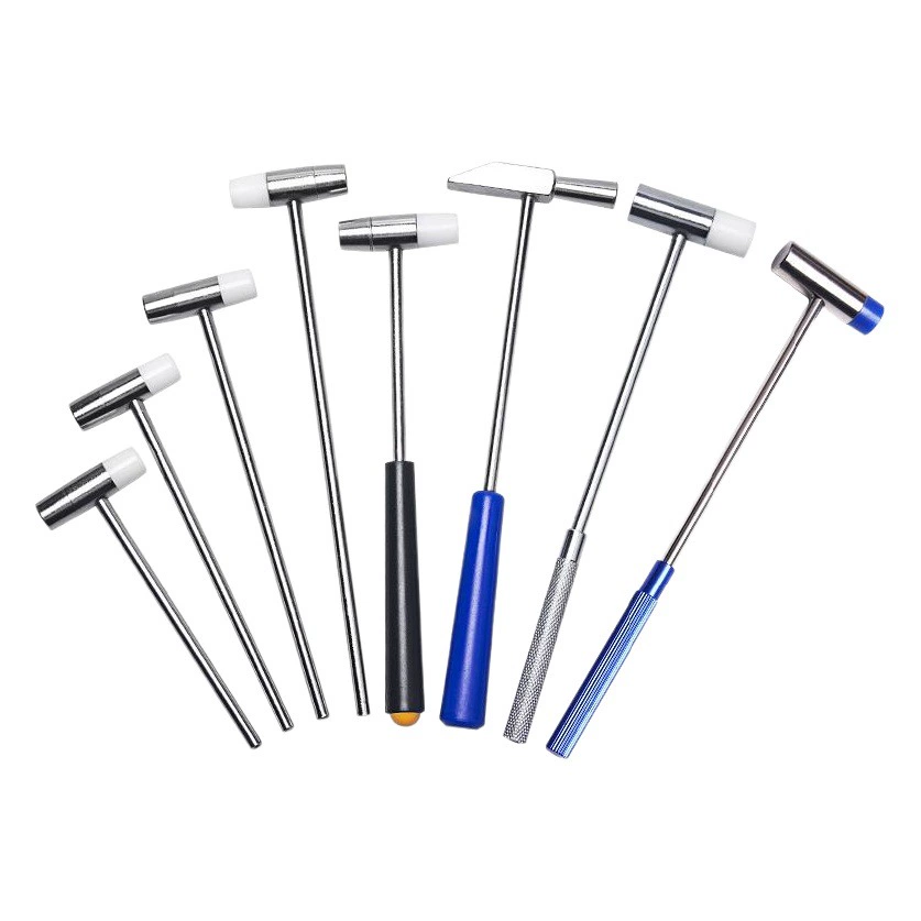 Инструменты для ремонта часов Мини-маленький молоток Бытовой молоток Cangle Hammer Tone Hammer Железный круглый молоток с двойной головкой Маленький молоток