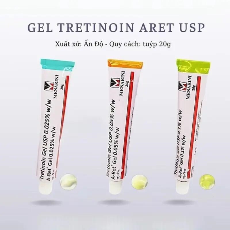 Cross-border Menarini A-Ret 0.05% Retinoic Acid Gel 20g External Use Retinoic Acid Skin Care Gel Cross-border Menarini A-Ret 0.05% Retinoic Acid Gel 20g External Use Retinoic Acid Skin Care Gel