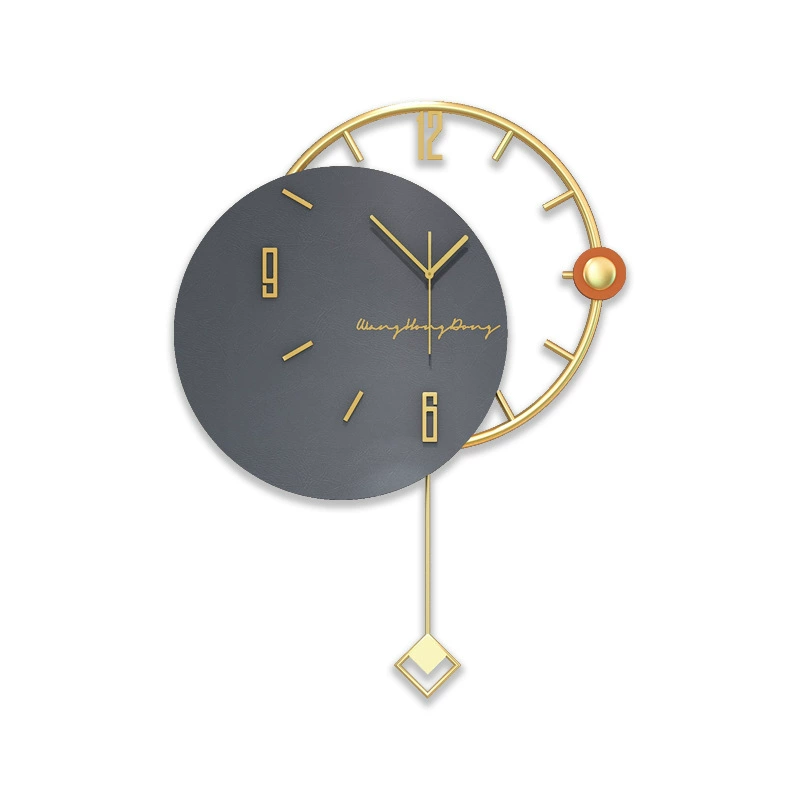 Modern fashionable wall watch, light luxury style, simple and elegant design, high-quality style