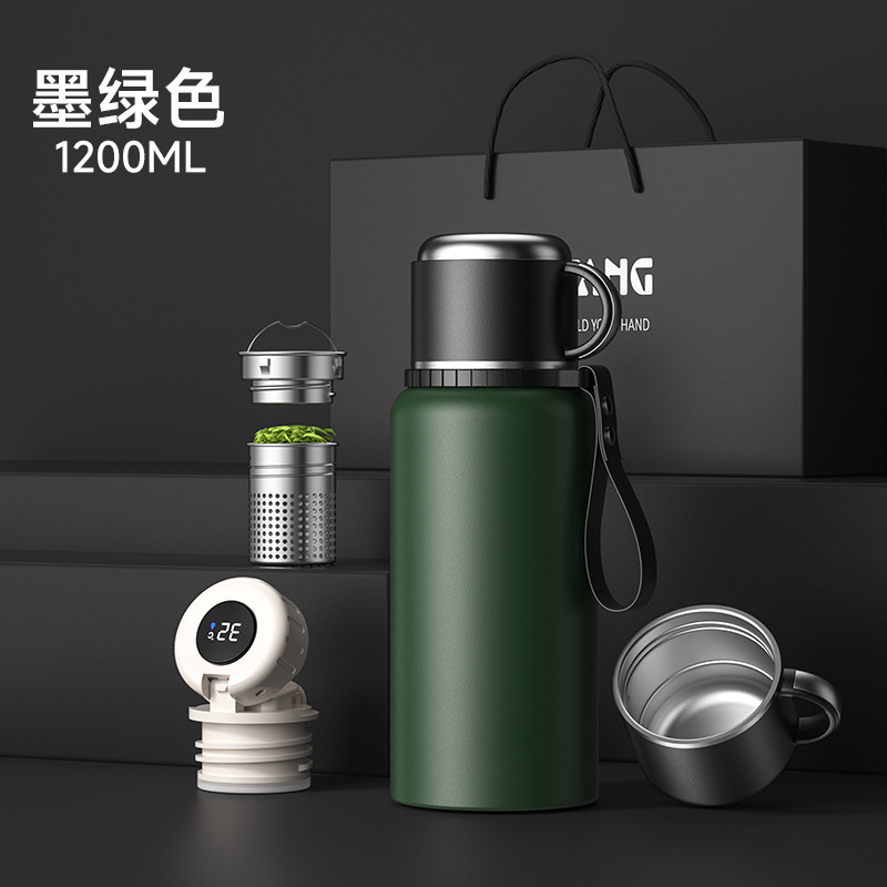 316不锈钢大容量保温杯茶水分离泡男士泡茶保温杯户外运动保温壶|undefined