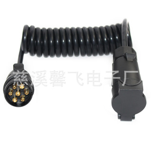 7-core trailer line TPU trailer connecting line trailer spring line trailer adapter tpu spring line