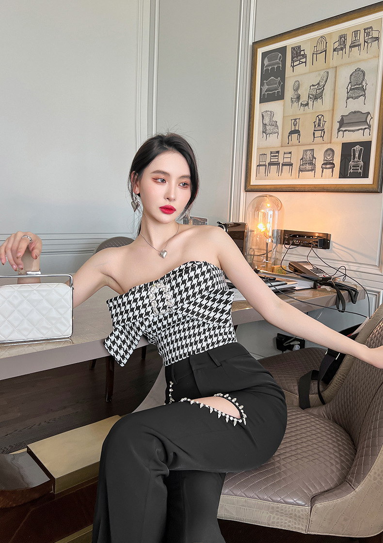 D0101 750K ÁO SƠ MI NỮ CHOTDNG THẮT NƠ BƯỚM GỢI CẢM SEXY KẺ CARO MÙA HÈ KẺ CARO THỜI TRANG NỮ G02 SẢN PHẨM MỚI