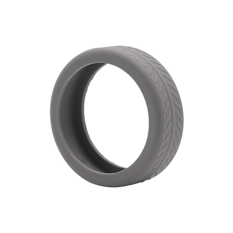 Funda protectora de rueda para equipaje Funda de viaje con reducción de sonido Funda de rueda de silicona Accesorios para equipaje antiruido y antideslizante