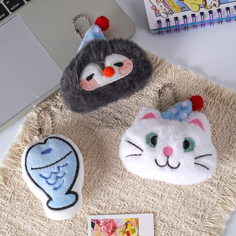 Internet-Famous Cartoon Penguin and Fish Bag Charms, Plush Toys from Claw Machines, Small Gifts, Plush Pendants, Small Gifts Internet-Famous Cartoon Penguin and Fish Bag Charms, Plush Toys from Claw Machines, Small Gifts, Plush Pendants, Small Gifts