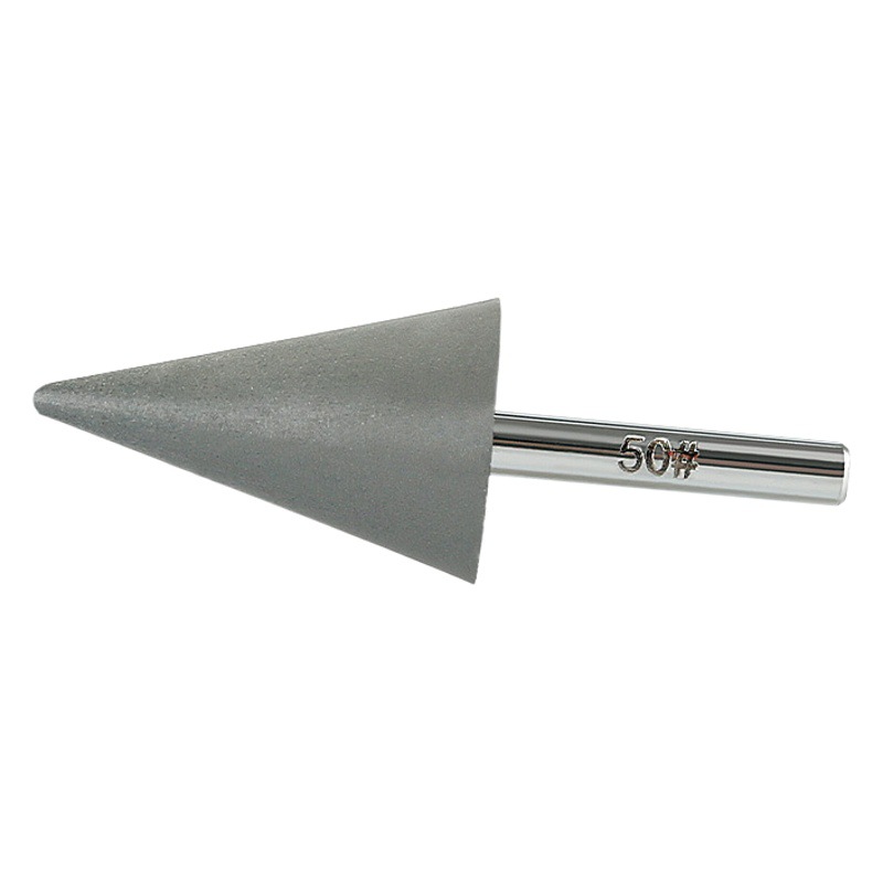 Diamante pequeña muela cónica piedra pulido paraguas resina molienda cabeza piedra talla procesamiento taladro eléctrico molino recto varilla de molienda