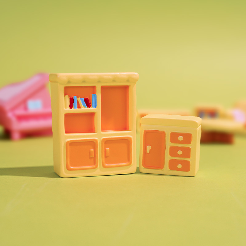 Sala de estar, dormitorio, decoración de la casa del bebé, micro paisaje, dibujos animados, pequeños muebles creativos, accesorios de bricolaje, pequeños adornos de escritorio