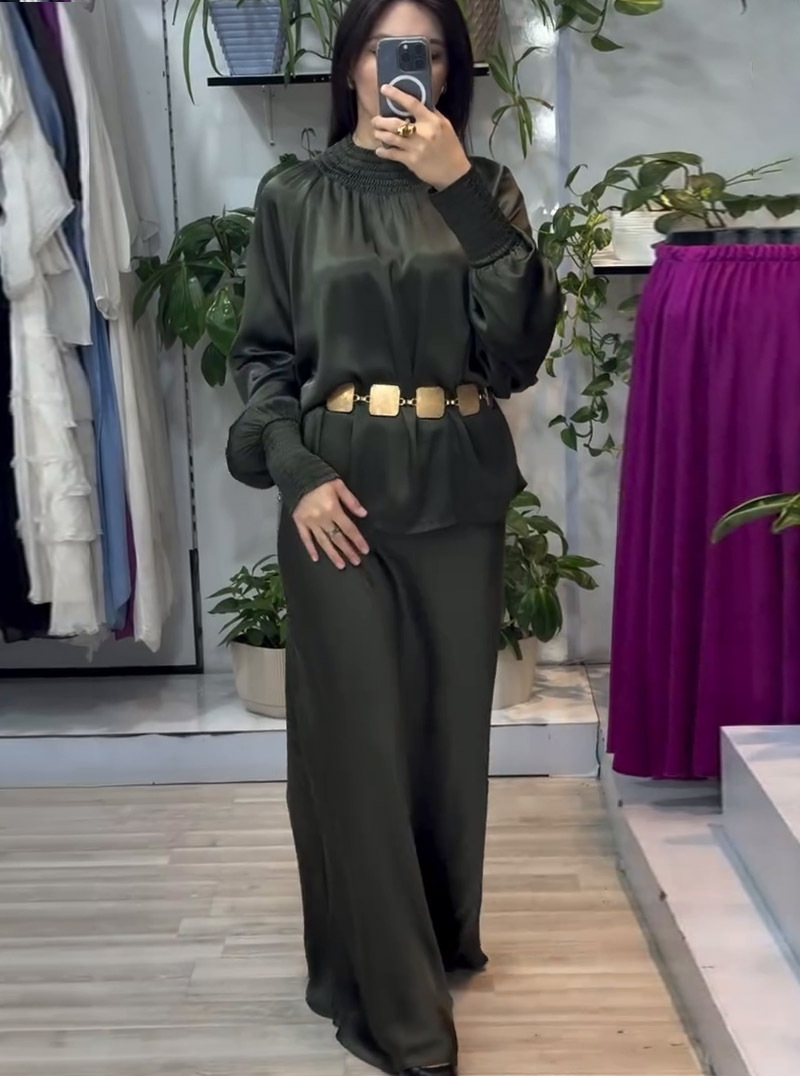 autumn elegant solid color set