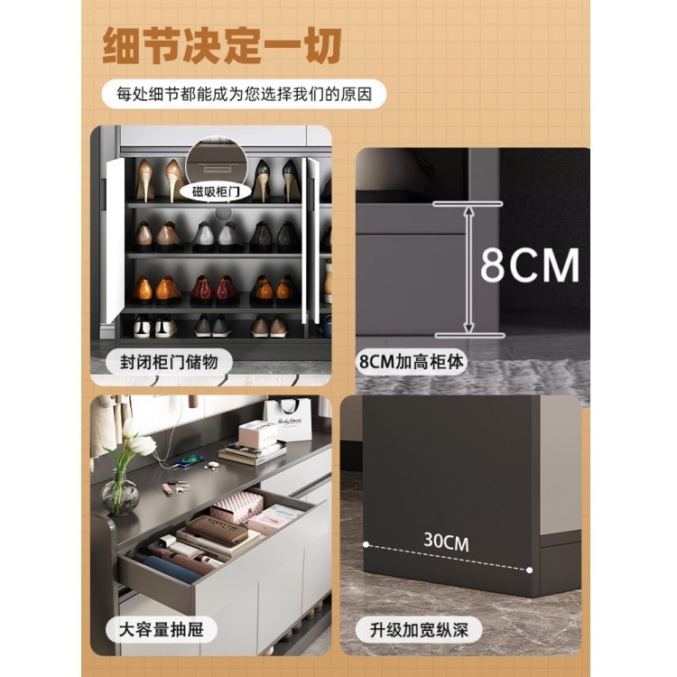 入户玄关柜客厅隔断置物架入门玄关隔断屏风柜收纳柜一体靠墙鞋柜|undefined