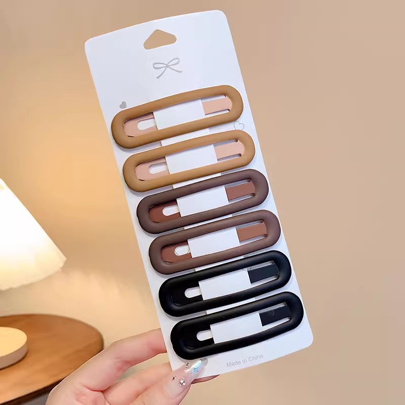 2024 nuevo verano dopamina bang clip de cabello BB clip lateral de la niñez detrás de la cabeza clip de cabello para adultos toque de cabello