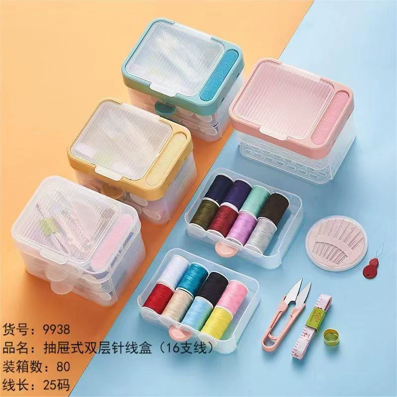 Швейный набор, бытовая швейная нить, свадебный швейный ящик, набор, свадебные принадлежности для приданого, свадебная подготовка, свадебный приданый