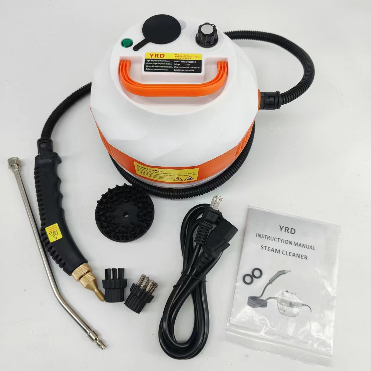 Fábrica directa de alta temperatura vapor máquina de limpieza aire acondicionado cocina gama campana aceite grasa sanitaria Herramientas de limpieza