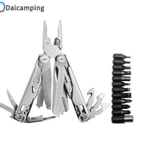 Daicamping DL2加批头EDC多用工具钳户外露营不锈钢多用折叠刀