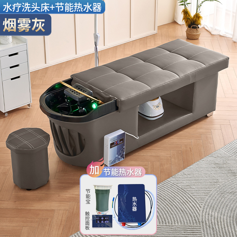 Humo gris + CIRCULACIÓN DE AGUA + calentador de agua