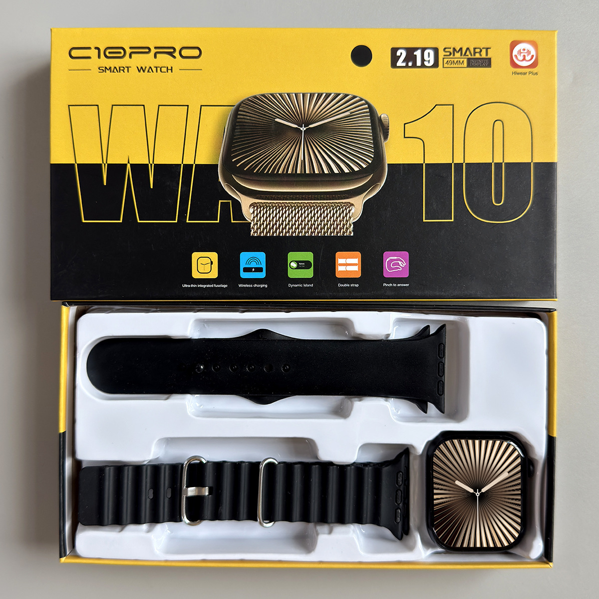 Wristwatch ⌚ Smart Heart Rate Monitor, Pedometer, Blood Pressure, Blood Oxygen, Gaming Capability, Smart Island, Health Monitoring, Top-Of-The-Line Smart Watch