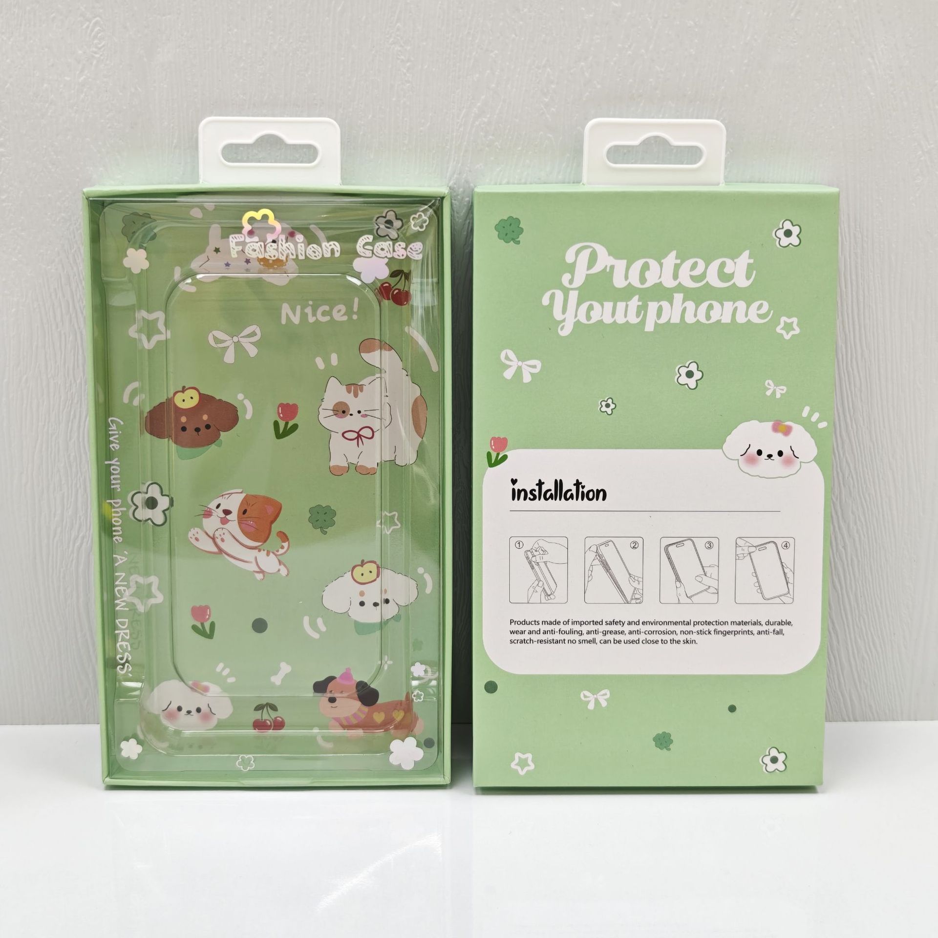 스프링 그린(188*110*20)mm+두꺼워진 투명 블리스터