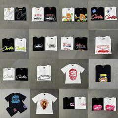コルテックス悪魔島シリーズ16種類の高精細アルファベット愛プリントtシャツスターと同じカップルのカジュアルtシャツ