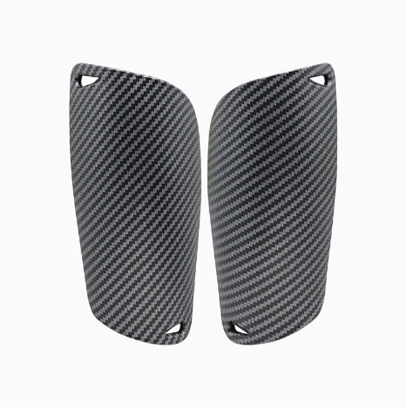 Cross-Border Carbon-Patterned Shin Guards, Imitation Carbon Fiber Shin Pads, Football Training Supplies, Football Protective Gear, Shin Protection