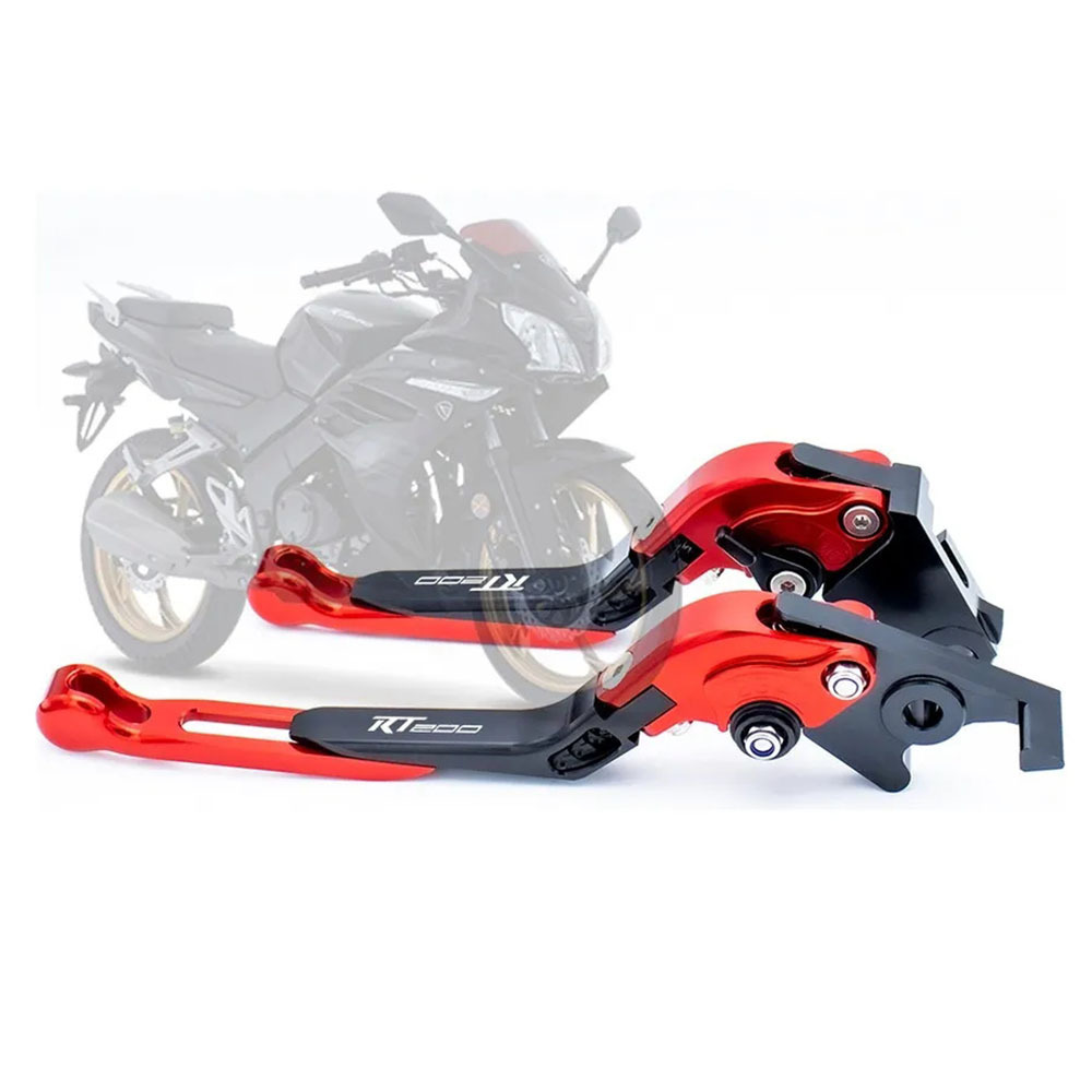 Suitable for Italika Rt200/Rt200 Gp Motorcycle Telescopic Folding Brake Clutch Handle Lever Horn