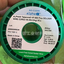 �۷�ALPHA���a���a�zTelecore HF-850 96.5Sn/3.0Ag/0.7Cu SAC305