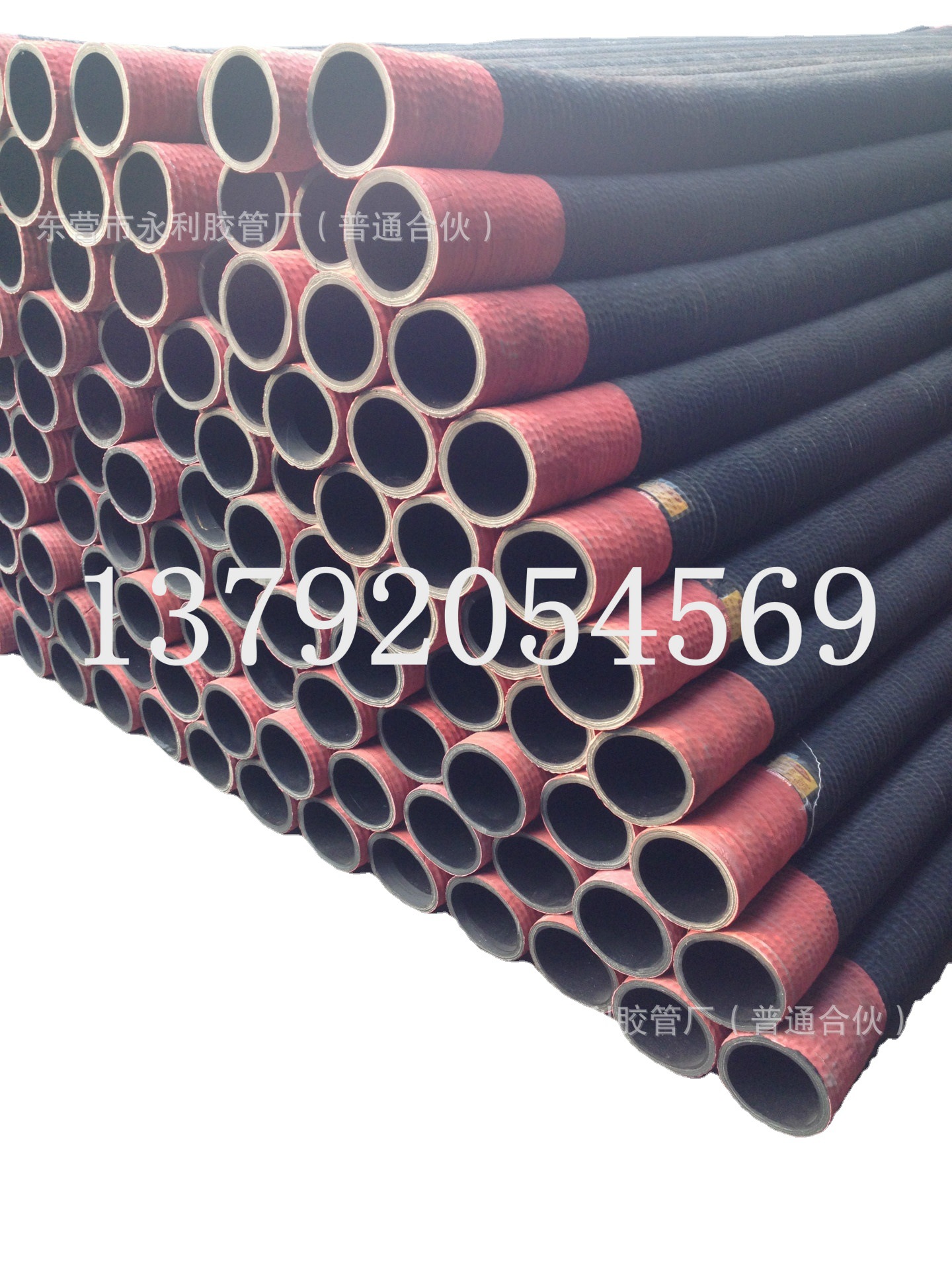 4寸6寸耐磨橡胶管 橡胶钢丝管 102mm150mm淘金用吸沙胶管