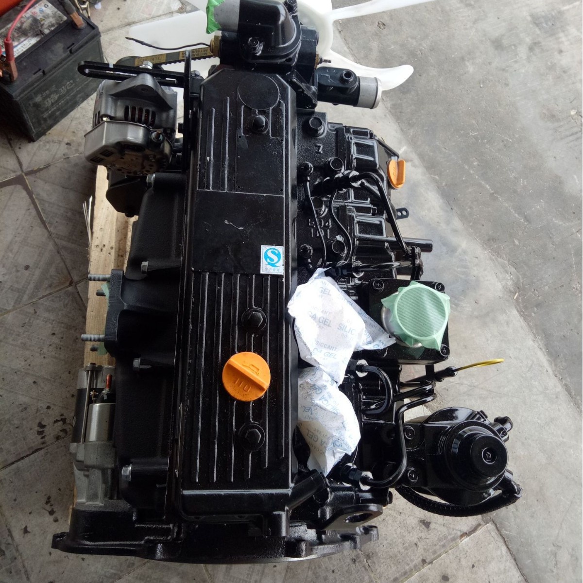 小松4D94E/4D94LE发动机总成，4TNE92/98缸体缸盖曲轴连杆拆车件