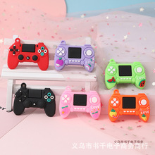 新款PVC软胶水果游戏机掌机儿童怀旧经典俄罗斯老式手柄趣味