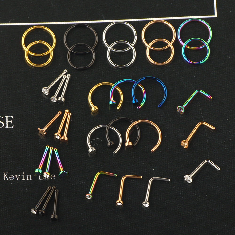 Labret piercing jewelry detail image