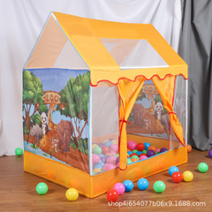 兒童帳篷蒙古包室內外嬰幼攀爬球池恐龍多款場景主題模擬房子帳篷