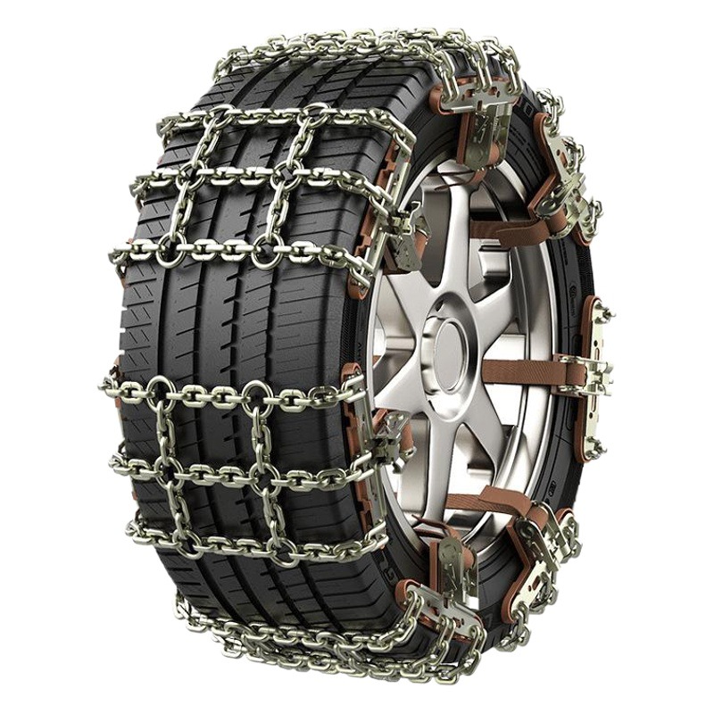 2024 New Model Car Anti-Skid Chains for Suvs and Off-Road Vehicles, Automatic Tightening, Export Quality