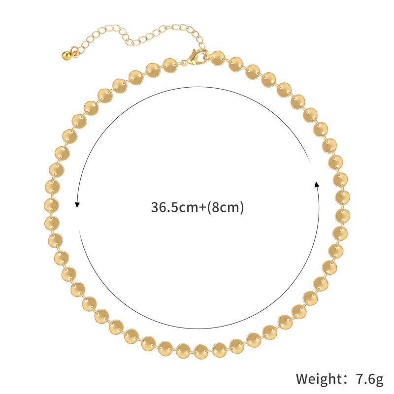 cross-border-hot-sale-metal-round-sequin-necklace-niche-design-high-grade-sense-ins-gold-necklace