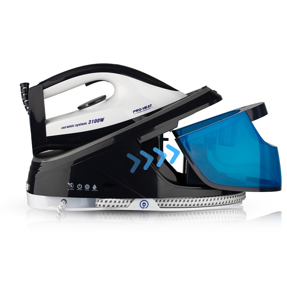 Plancha de vapor eléctrica a presión, vaporizador de ropa tipo botella para tiendas de cortinas, plancha industrial con caldera, calefacción eléctrica con temperatura ajustable