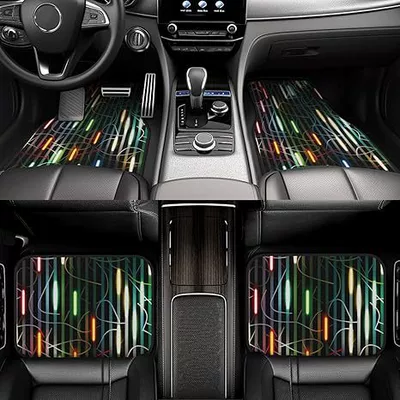 Temu Best-Selling Crystal Velvet Car | Universal Foot Pad - 1-144-suit-23-3344cm-two-piece-set