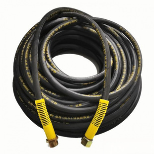 Type black cat cleaning machine accessories car washing machine explosion-proof steel wire pipe high pressure water pipe car washing pipe water pipe