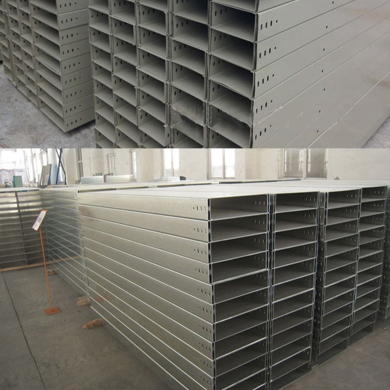 厂家批发热浸锌桥架不锈钢镀锌喷塑铝合金防火槽式金属电缆桥架