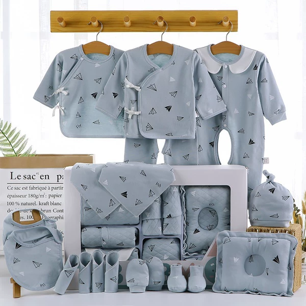 Blue set, 18 pieces