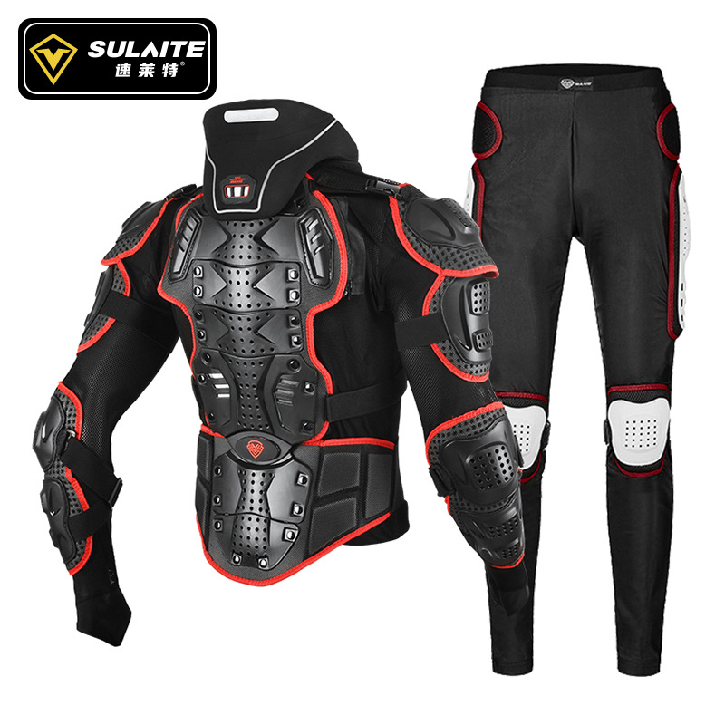 Yutian motocicleta armadura de montaje todo el cuerpo anti-caída ropa de carreras armadura hombre equipo de protección de rodillas de motocicleta