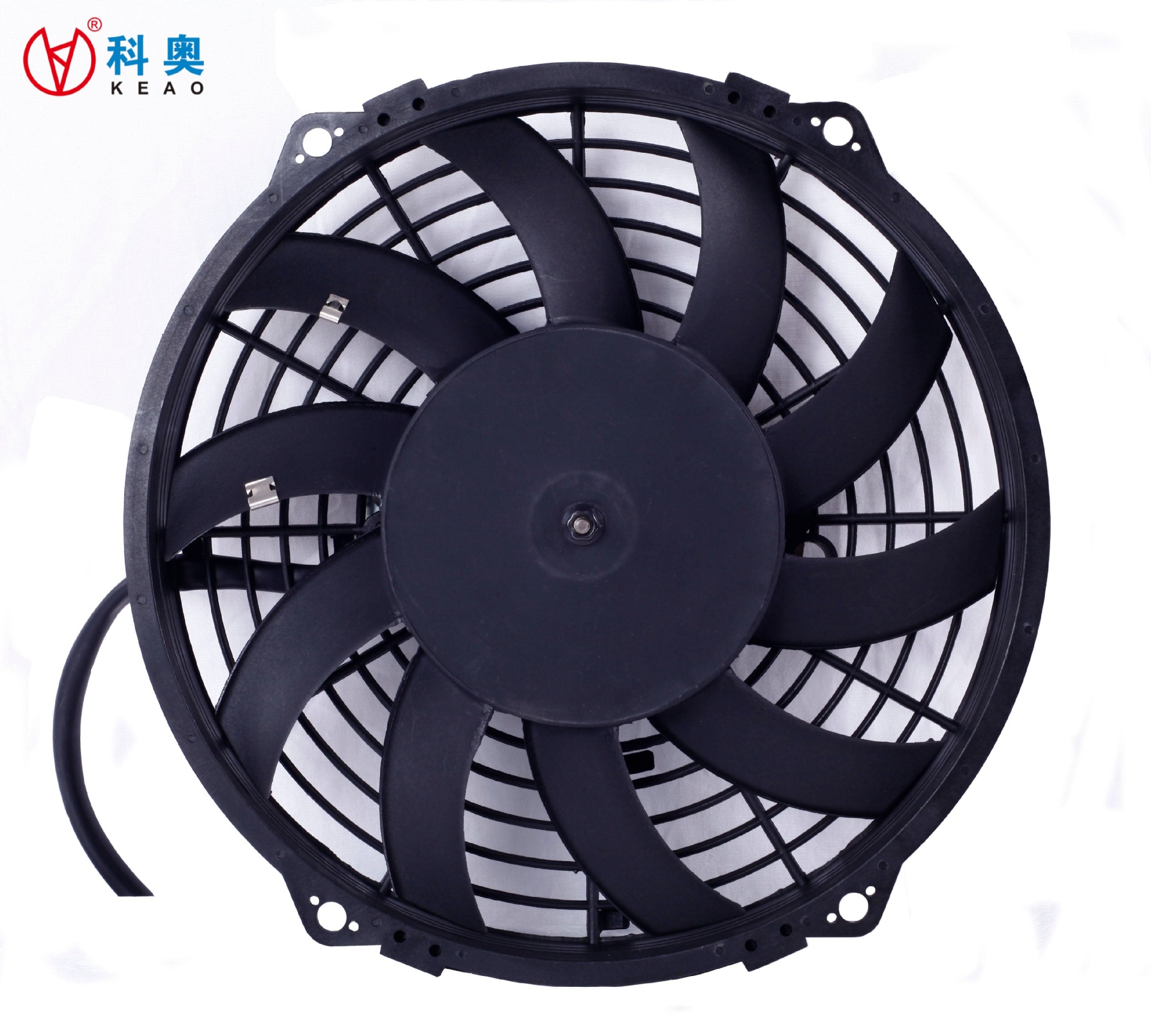 9inch Air Suction Car Condenser Fan Electronic Fan Radiator Fan Klnf273F