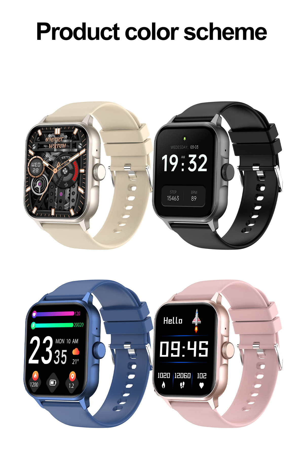 Smartwatch dafit zw36a con chiamate bluetooth e contapassi_voghion.com