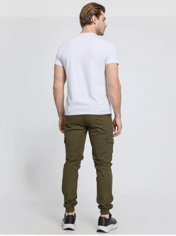 Herren Freizeithose Mit Vielen Taschen Aus Stretch Baumwolle_voghion.com