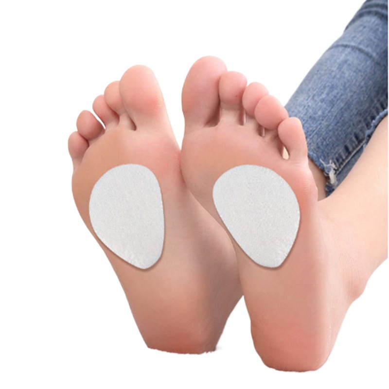 Almohadillas para el antepié, almohadillas de fieltro engrosadas de media talla, almohadillas para zapatos de tacón alto para mujer, almohadillas invisibles para el antepié, almohadillas anti-dolor y anti-desgaste para el verano.