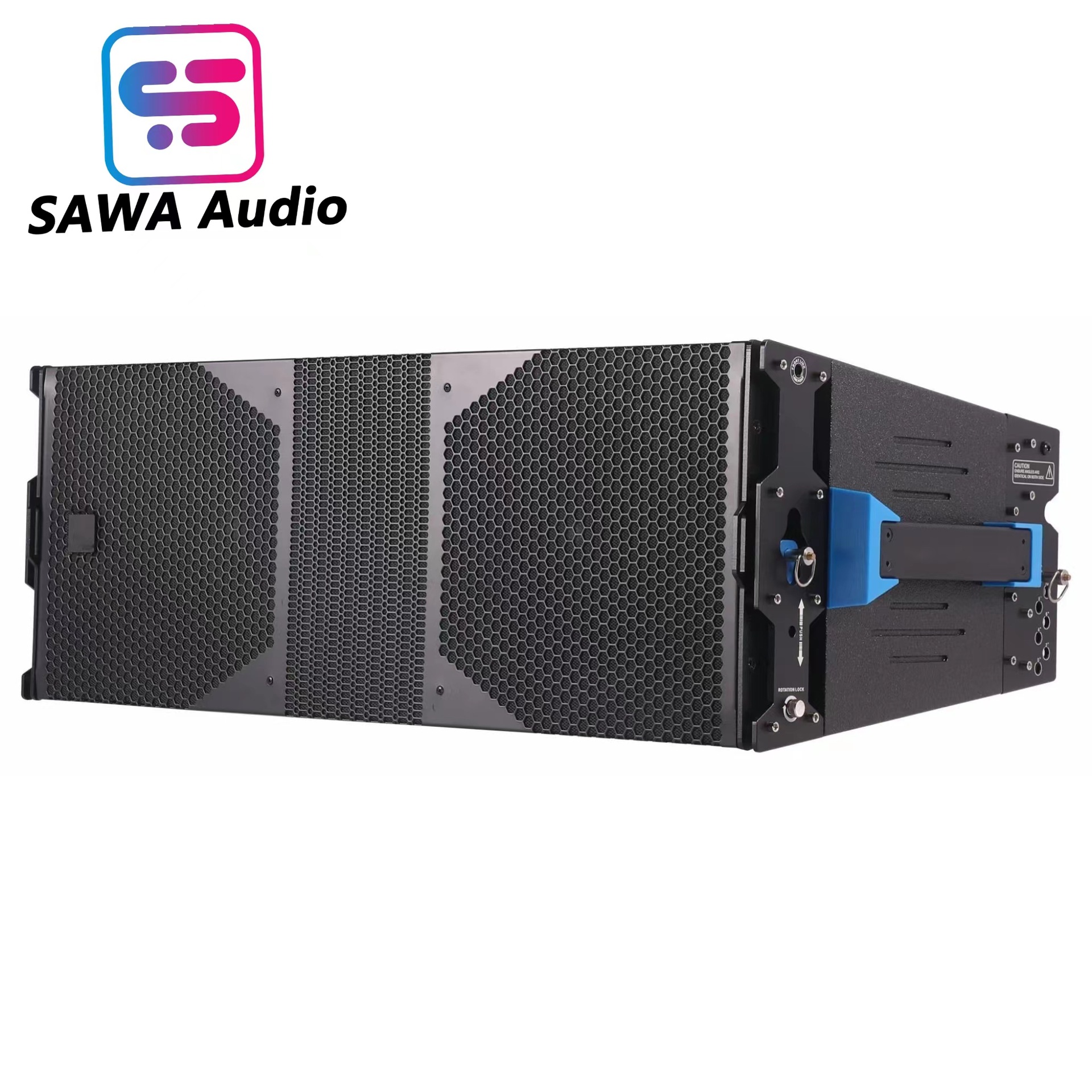 Bar Hotel ingeniería de audio profesional doble matriz de línea de 12 pulgadas audio profesional al aire libre audio de etapa de presión fuerte