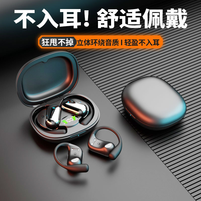 Q16S Cross-Border Wireless Bluetooth Earphones Open-Style Non-In-Ear Ultra-Long Battery Life Over-Ear Sports Ai Translation Earphones